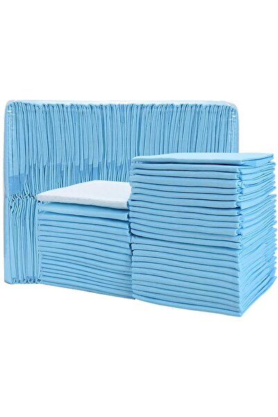 Timoo 100 PCS Large Disposable Diaper Changing Pad 24 x 17 Inches, Leak-Proof, Soft Non-Woven