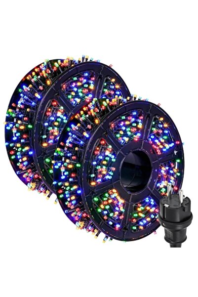 AriDam Set of 2 Christmas Installations on Roll AriDam® 50m/Roll, Multicolored Light, 8 Light Effects, IP44