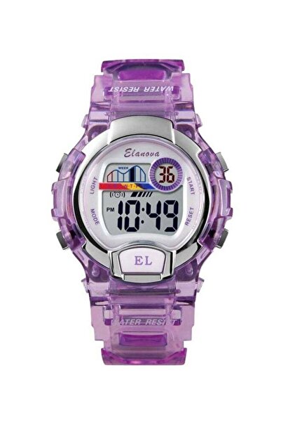 Elanova Kids Digital Watch with Leather Strap EL14_1