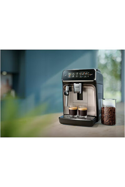 Philips Αυτόματη μηχανή εσπρέσο Series 3300 EP3326/90, Μαύρο/Χρυσό