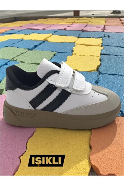 ellaboni Unisex Velcro Comfortable Lightweight Children's Lighted Sports Shoes Sneaker