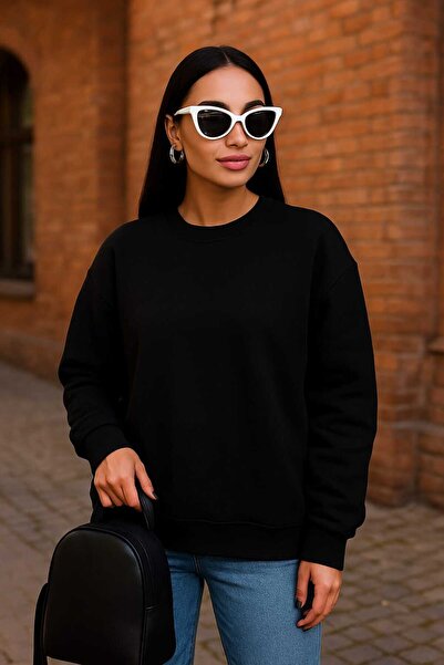 ogonline Oversized Crew Neck Women's Sweatshirt 3 Thread