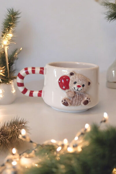 Simurg Seramik Ayıcık kupa