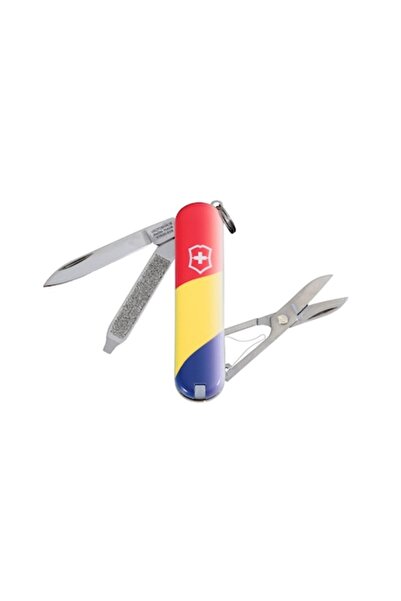 Victorinox Swiss Army Classic Flag Multifunctional Knife 0.6223.7R2, 7 Functions