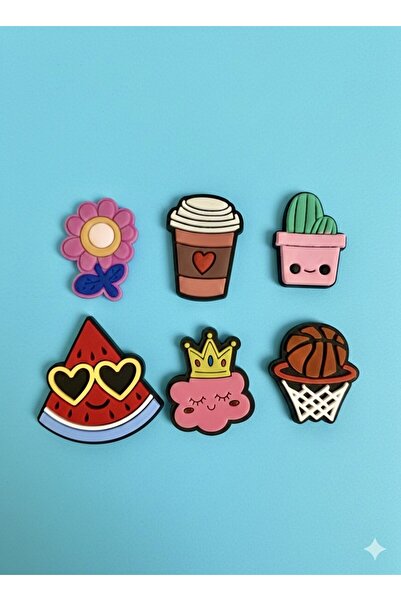 Crocs Jibbitz terlik süsü 6ad