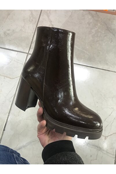 BARIŞ AKBULUT Platform Vegan Deri Kırışık Rugan Bot