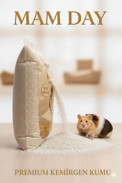 Mam Day Premium Kemirgen Tuvalet Kumu (Chinchilla, Ginepig, Hamster ) 2 Kg.