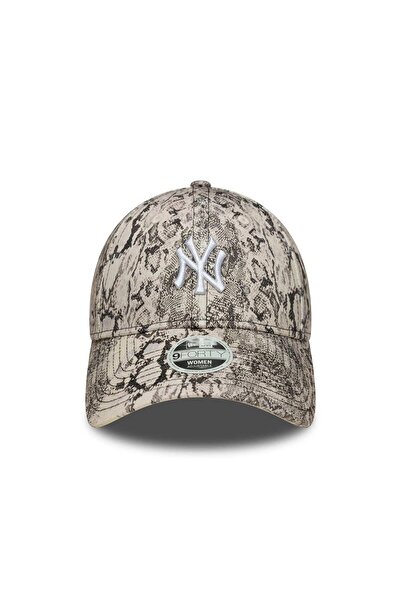 NEW ERA Șapcă ajustabilă New York Yankees pentru femei, MLB, gri șarpe, model...