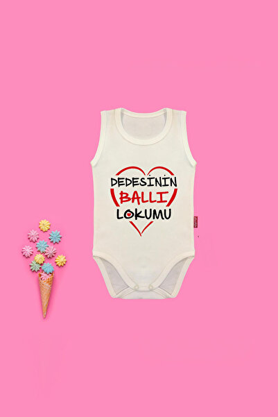 Babix Unisex Baby Cream Grandfather's Love Angel, Written Bodysuit with Snap Fasteners