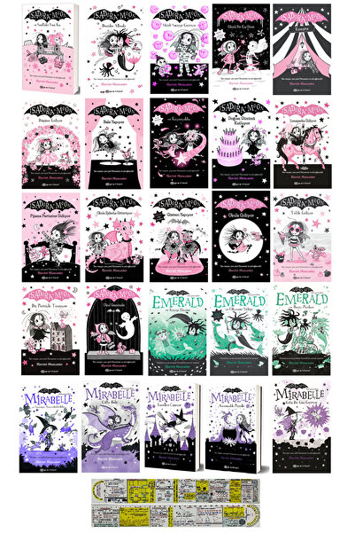 Epsilon Yayınevi İsadora Moon + Emerald + Mirabelle Toplam 25 Kitap Full Set ...