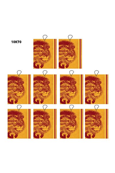 Jethızında 10'lu Set Aslan Tasarımlı Dekoratif Oto Araç Kokusu Ve Aksesuarı