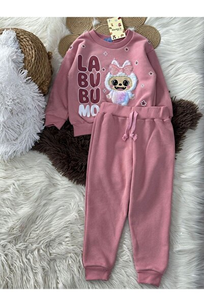 HAVİSA KİDS La.Bubu 100% Cotton Uc Yarn Knitted Bottom Top Set