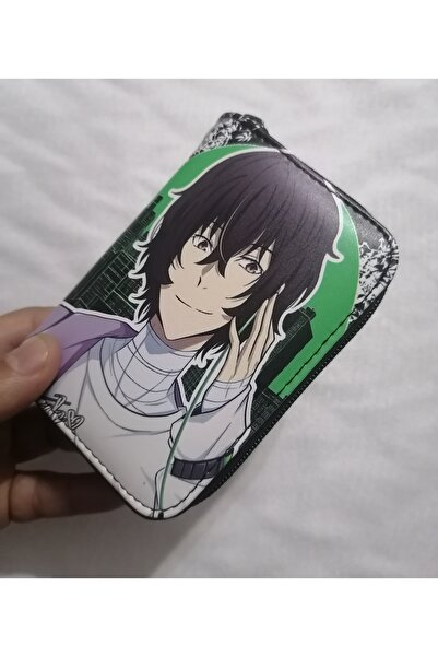 OWLBAG COMPANY Owl Bag Bongou Stray Dogs - Dazai Osamu Patterned Design Faux Leather Wallet