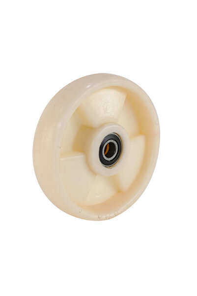 Lawazim Pallet Jack Front Wheel PVC 180x50cm White Replacement Wheel