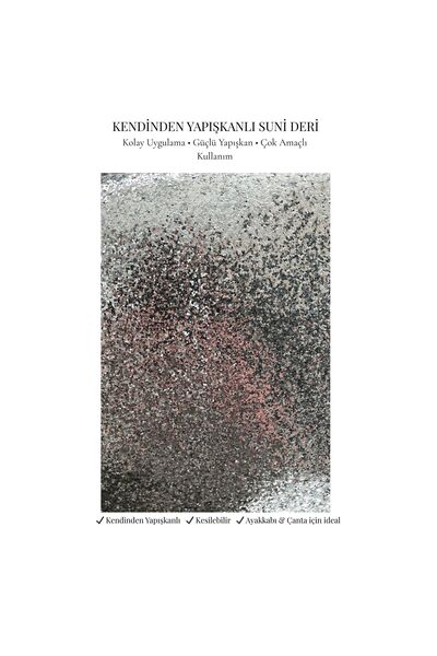 KumaşEvi Kendinden Yapışkanlı Glitter Kaplama Kumaş – DIY, Hobi, Cüzdan, Kutu...