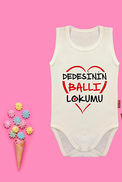 Babix Unisex Baby Cream Grandfather's Love Angel, Written Bodysuit with Snap Fasteners