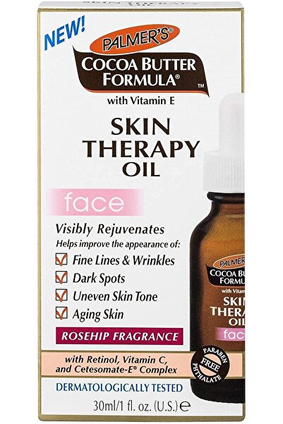 PALMER'S Cocoa Butter Skin Therapy Oil for Face, 1 fl oz (Pack of 3)