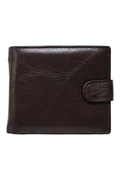 Vera Pelle Men's wallet genuine leather RFID Model Q3182 coffee