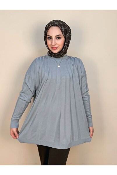 luazul Mercerized Knitwear Tunic