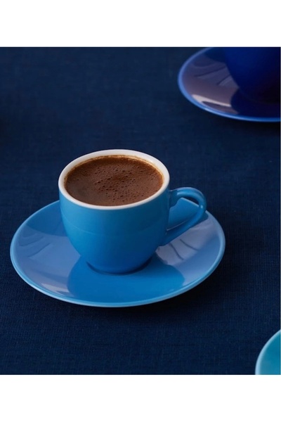 QUEENELA Karaca Rengin Coffee Cup Set