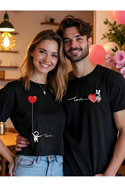 EYMORA Valentine's Day Couples Party T-Shirt