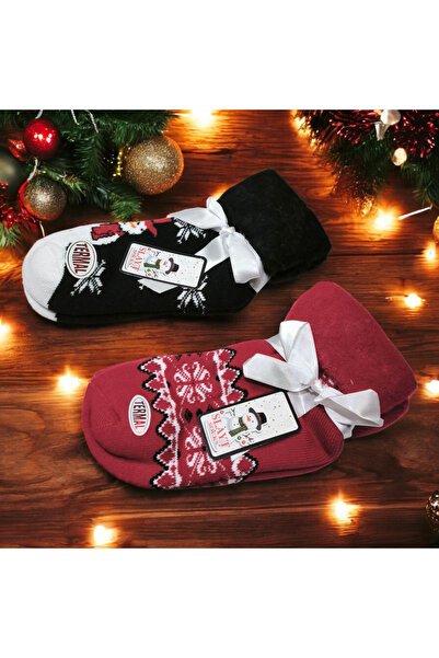 Slayt Termal Nihomall20 Термо чорапи с новогодишна тема, комплект от 2 чифта