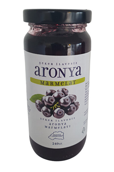 Manyas Lezzetleri Aronya Marmelatı Şeker İlavesiz 480 Gr