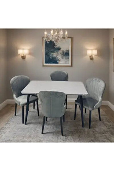 Tasamem Dafia Dining table with 4 chairs