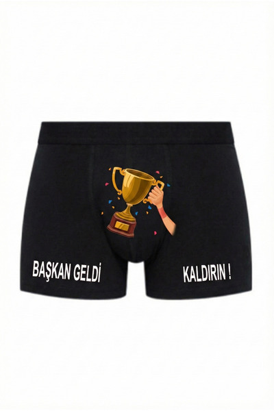 HediyeMania Cana President Came Lift It cu imprimeu Espirili Black pentru băr...