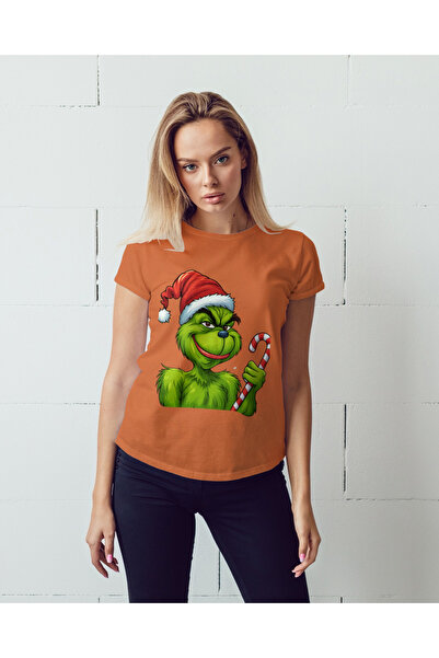 MVRDAR Tricou de Craciun unisex din 100% bumbac pentru femei si barbati