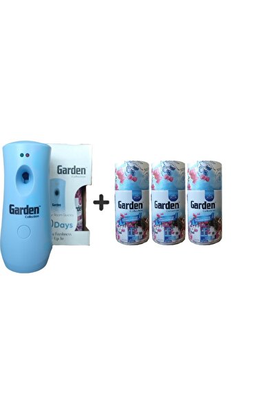 Garden Oda Kokusu Otomatik Makine + Oda Sprey Akdeniz Esintisi Bahar Çiçekler...
