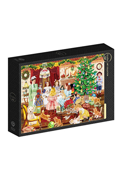 Grafika Puzzle – Petrecere de ceai de Crăciun pentru fete, 1000 de piese