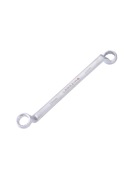 Lawazim Double Ring Spanner 19x22mm Offset Wrench