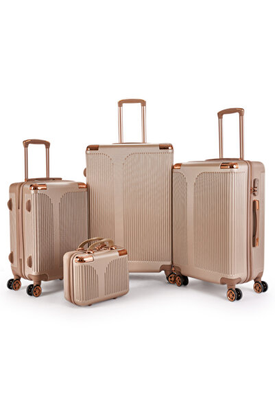 LİMRA Luxury 4-piece luggage set in various sizes (28-24-20-12 inches) - Color
