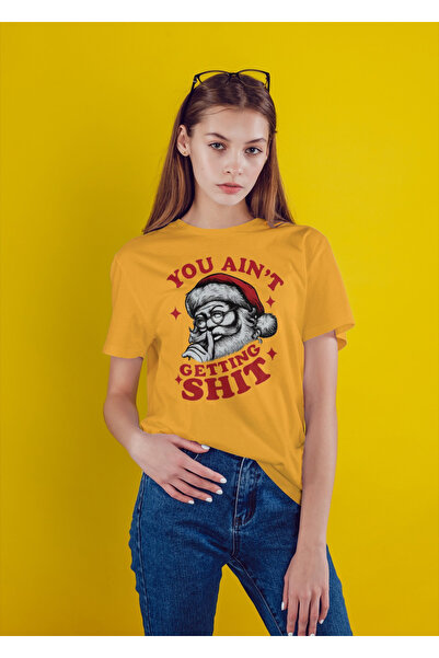 MVRDAR Tricou de Craciun unisex din 100% bumbac pentru femei si barbati