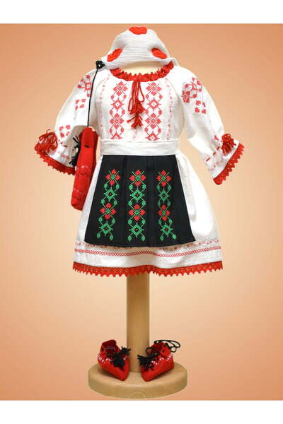 Deco Artis Costum tradițional de botez oltenesc - cod X 11