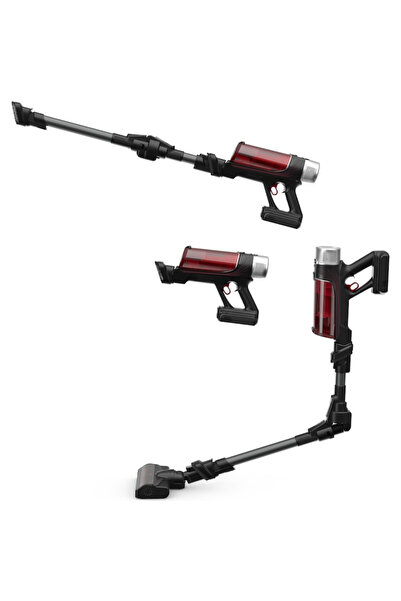 Rowenta Ασύρματη Σκούπα X-Force Flex 9.60 Animal Care RH 2078 WO, Κόκκινη/Μαύρη