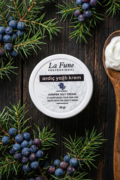 LF Lafune كريم زيت العرعر 50 جرام - عناية طبيعية مهدئة ومرممة للبشرة الحساسة