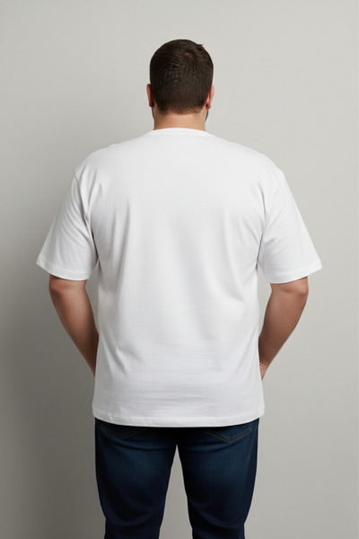 LORVEX 5XL T-Shirt Large Size |   100% Cotton Comfortable Fit T-Shirt Focus Printed