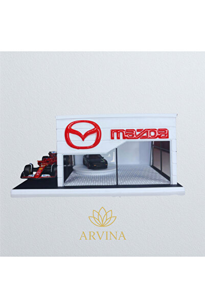 Arvina Atelier Mazda Büyük Showroom | Koleksiyon Garajı | Parlak Logo | 1:64 ...