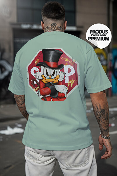 OEM Oversized STOP T-shirt, 100% cotton for men