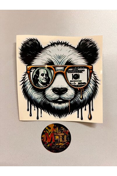 sticker رأس دب لطيف مقاس 10×10 سم مطلي بالفويل - إكسسوار معدل لخوذة السيارات ...