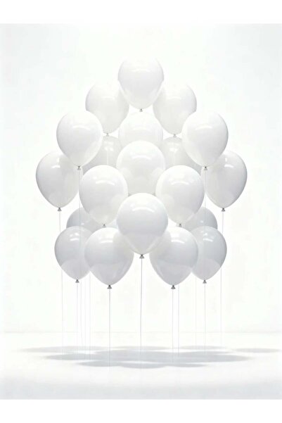 Generic Toys GCC Matte Latex Balloons 20pcs | Thickened 12-inch Balloons for Wedding, Birthday & Baby Shower