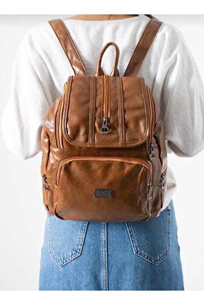 eflanmoda 571 Kolekcija Pranje Koža Žene Ranac