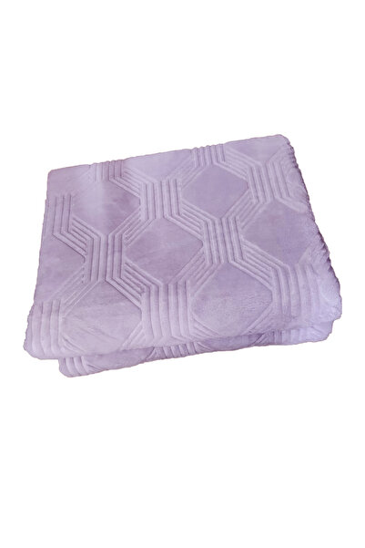 Özdilek Модерно Art Deco двойно одеяло 220x240 Лилаво