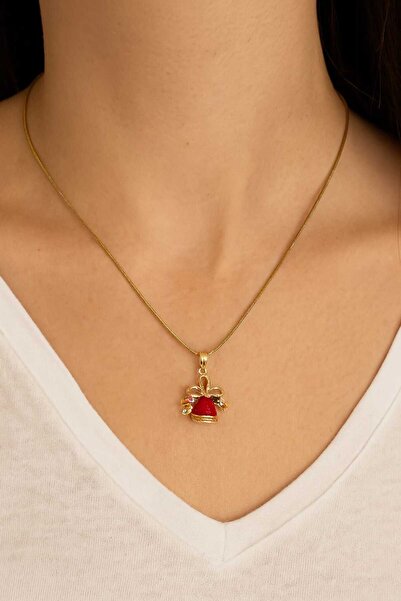 312 KONSEPT New Year Christmas Themed Uncertain Steel Necklace