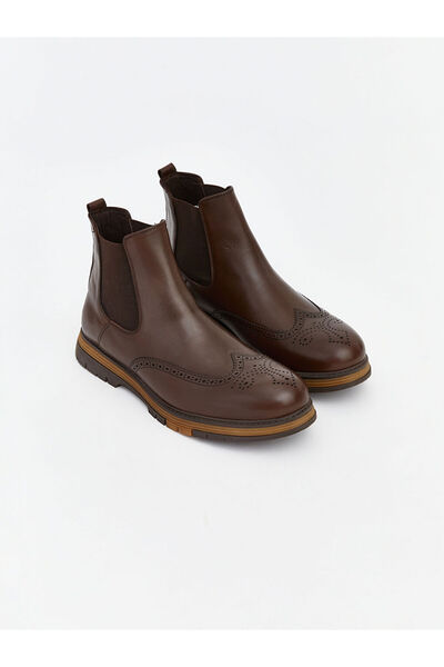 LC Waikiki Men's Genuine Leather Boots