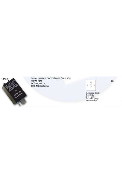 Genel Markalar TAVAN LAMBA GECİKTİRME ROLESİ 12V DK 85012356