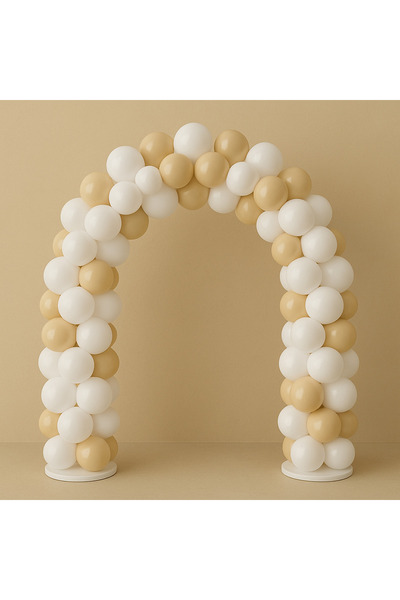 Balonsan Balloon Set 60 Pieces (Sea Sand-White)