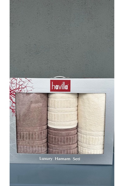 SERENART HOME HAVİLLA BANYO SETİ KAHVE